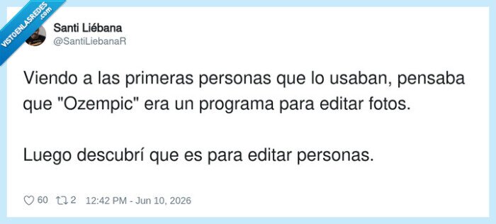 Ozempic,fotos,personas,sarcasmo